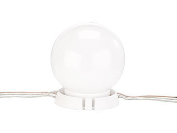 Sichler Beauty USB-Spiegelleuchte im Hollywood-Stil, mit CCT-LEDs, 10 Watt, dimmbar
