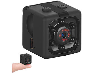 Premium Metall Mini Überwachungskamera Video Bewegungsmelder HD Überwachung 