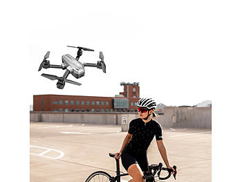 Drohne Faltbarer GPS-Quadrocopter mit 4K-Cam WLAN und App Geschenk Geschenkidee