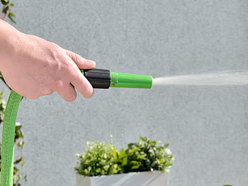 Durchfluss-Regler Rotierende Auto-Waschbürste für den Gartenschlauch Rotierende Autowaschbürste Royal Gardineer Autowaschbürste