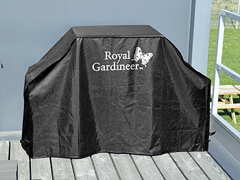 Royal Gardineer Profi-Grillabdeckung S/M (140 x 89 x 53 cm)