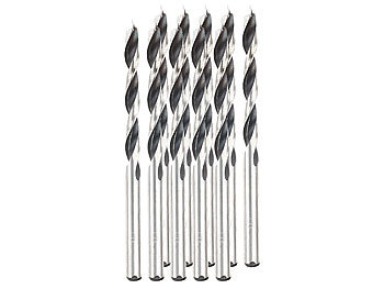 Foret à Bois 3 Pointes - Diamètre 6 Mm, étui De Protection - Pour Perçage Propre Dans Le Bois Tendre Ou Dur