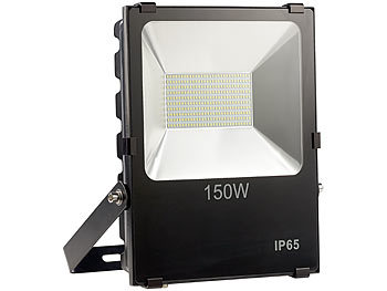 Luminea Wetterfester LED-Fluter, 150 W, 10.500 lm, IP65, 6.500K tageslichtweiß