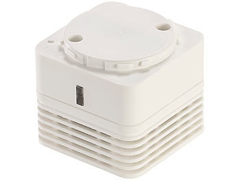 VisorTech Mini-Rauchwarnmelder, 10-Jahres-Batterie, VdS-zertifiziert, 10er-Set VisorTech Mini-Rauchmelder