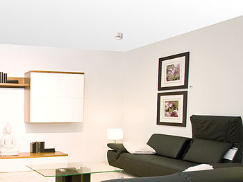 VisorTech Mini-Rauchwarnmelder, 10-Jahres-Batterie, VdS-zertifiziert, 10er-Set VisorTech Mini-Rauchmelder