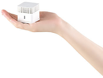 VisorTech Mini-Rauchwarnmelder, 10-Jahres-Batterie, VdS-zertifiziert, 10er-Set VisorTech Mini-Rauchmelder