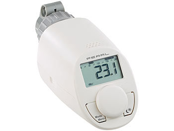 PEARL Programmierbares Energiespar-Heizkörper-Thermostat (Versandrückläufer)