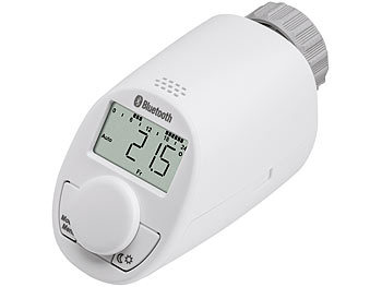 eqiva Programmierbares Elektronik-Heizkörper-Thermostat mit Bluetooth