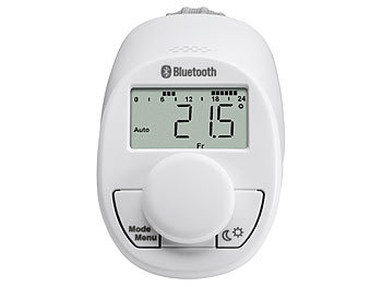 eqiva Programmierbares Elektronik-Heizkörper-Thermostat mit Bluetooth