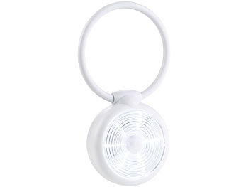 Lunartec LED-Wand-/Stand-/Hand-Leuchte, Bewegungserkennung, 0,36 Watt, 40 Lumen