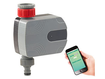 Royal Gardineer 2er-Set Bewässerungscomputer mit Bluetooth und App-Steuerung