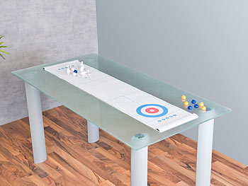 Tischspiel Bowling Spiel Curling Shuffleboard Gesellschaftsspiel Partyspiel 