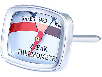 Rosenstein & Söhne 4er-Set Steak-Thermometer