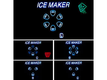 Eiswürfelmaschiene Eismaschiene Eiswürfel-Maschiene Eis- und Wasser-Machine