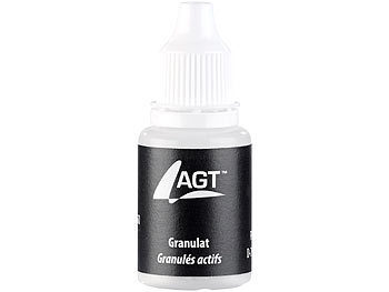 AGT Reparatur-Set aus Sekundenkleber & Granulat (schwarz/weiß/transparent)