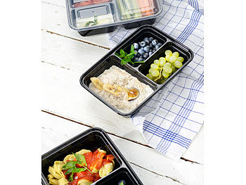 Meal Prep Container Frischhaltedosen Bento Box Set Mit Deckel 10 Pack 1 BPA Frei