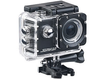 Speeron Tauch-Video-Set mit Tauchmaske und 4K-Action-Cam, Größe XL