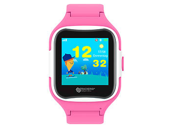TrackerID Kinder-Smartwatch mit GPS-/GSM-/WiFi-Tracking, Versandrückläufer