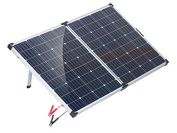 Solarkoffer Klappbares Solarpanel PHO-4000 mit Tasche 40 W Solarzelle 