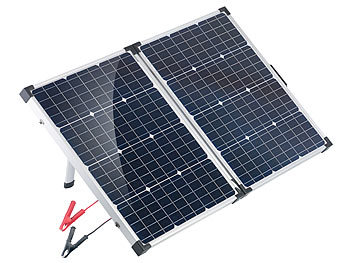 revolt Kleine Solar-Panels: Faltbares mobiles Solar-Panel Versandrückläufer  (Solarzellen faltbar)