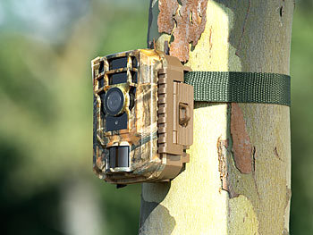 VisorTech Full-HD-Wildkamera, PIR-Bewegungssensor, Versandrückläufer