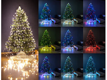 Weihnachtsbaum-Beleuchtungen Farbwechsel