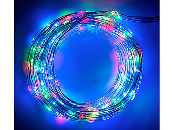 Überwurf-Lichterkette in Trapez-Form oder in Kegel-Form Weihnachtskugel Lichtnetz Lichternetz Netz