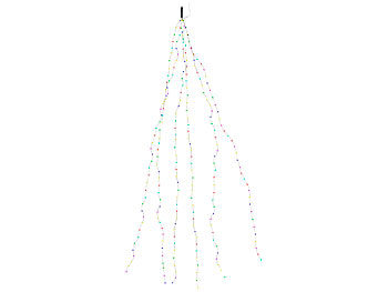 Lichterkette Weihnachtsbaum bunt