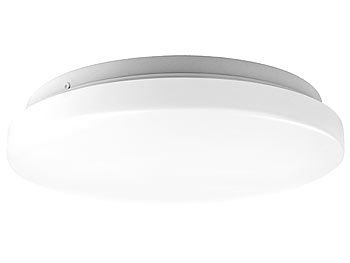 Luminea Home Control WLAN-LED-Deckenleuchte für Amazon Alexa & Google Assistant, CCT, 18 W