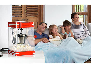 Popcornmaschinen mit Karamellisierung