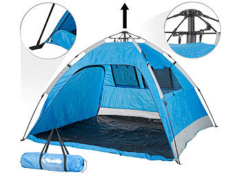 Pop Up Zelt 2 Personen Strandmuschel Campingzelt Strandzelt Wurfzelt Outdoor UV