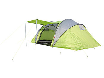Aufblasbares 2 Personen Zelt Trekking Urlaub Camping mit Luftpumpe Tasche NEU 