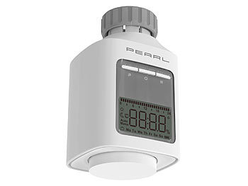 PEARL 3er-Set Programmierbares Heizkörper-Thermostat mit Bluetooth & App