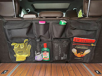 Kofferraumtasche Organizer mit Klett Auto Aufbewahrungstasche Rücksitz Werkzeug 