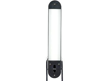 Lunartec Dimmbare Schreibtisch-Lampe, LED, 7,1 Watt, schwarz