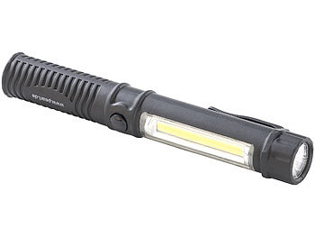 Taschenlampe COB LED 2W Handlampe Stiftlampe Arbeits Inspektionslampe Leuchte 