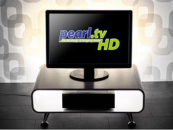 Lunartec TV-Hintergrundbeleuchtung m. 4 Leisten für 117 - 177 cm, warmweiß, USB