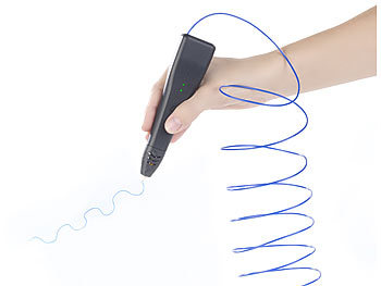 FreeSculpt 3D-Drucker-Stift mit USB-Stromversorgung, inkl. 15er-Set ABS-Filament