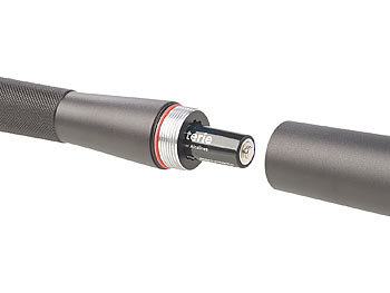 MC Security LED Baseball Taschenlampe Zoom Stroboskop Sicherheits Stablampe Nue 