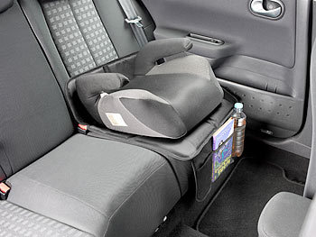 der perfekte Schutz für Ihre Autositze Kindersitzunterlage für Textil- und Ledersitze Premium Autositzauflage ISOfix geeignet 