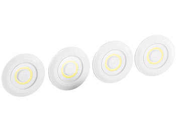 Set LED Unterbauleuchte Spot Küche Vitrine Unterbauleuchten Kleben Anschrauben