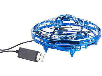 Simulus Selbstfliegendes 3D-Quadrocopter-Ufo, Vertikal- & Horizontal-Sensoren