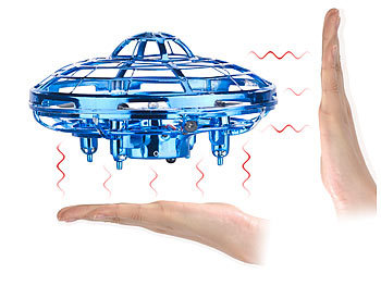 Selbstfliegendes 3D-Quadrocopter-Ufo, Vertikal- & Horizontal-Sensoren / Drohne