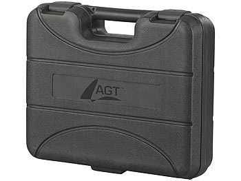 AGT Professional Schlagbohrmaschine mit 3-teiligem Zubehör in Transportkoffer, 550 Watt