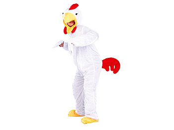 Ganzkörperkostüm Tier: infactory Halloween- & Faschings-Kostüm "Verrücktes Hühnchen"