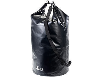 Drybag: Xcase Wasserdichter Packsack 70 Liter, schwarz