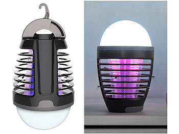 2X  Mückenvernichter Mückenlampe UV-Lampe Draußen Elektrisch Insektenvernichter