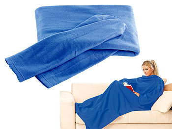 Armel-Lounge-Decke zum Lesen und Fernsehen Wolldecke Geschenk Geschenkidee Energiespar Not