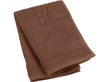 Wilson Gabor Handtuchset aus Baumwoll-Frottee, 10er-Set, braun