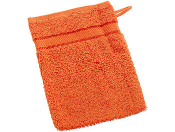 Wilson Gabor Handtuchset aus Baumwoll-Frottee, 10er-Set, orange
